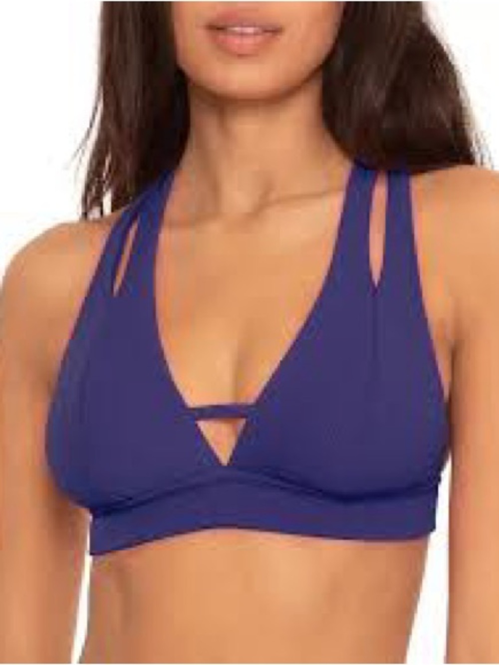 Becca Strappy Plunge Bikini Top